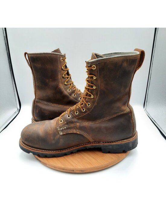 Thorogood American Legacy Series Mens Size 14 Boots Crazyhorse Leather 400G  8”